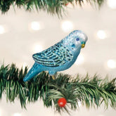 Old World Christmas - Blue Parakeet Clip-On Ornament