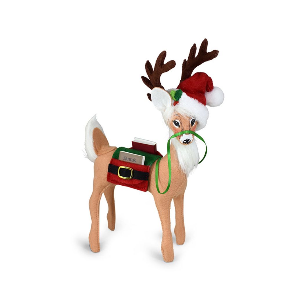 Annalee Dolls - Christmas Delivery Reindeer, 8"