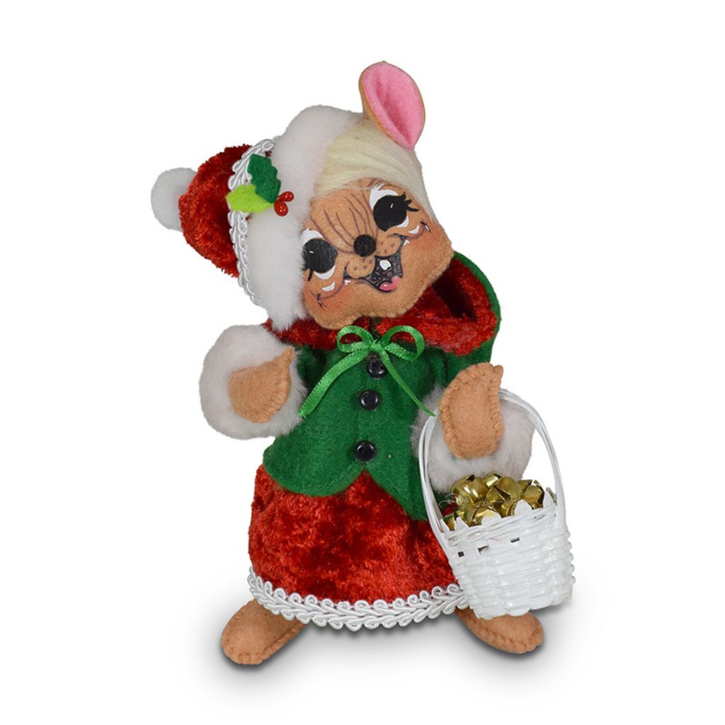 Annalee Dolls -  Crimson Crush Girl Mouse
