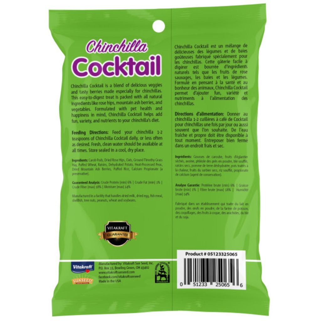 Vitakraft - Chinchilla Cocktail Forage Mix 5oz