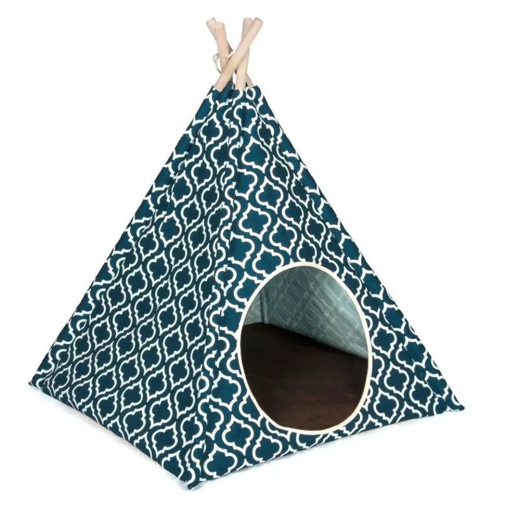 P.L.A.Y Pet Lifestyle And You - Teepee Tent Moroccan Navy