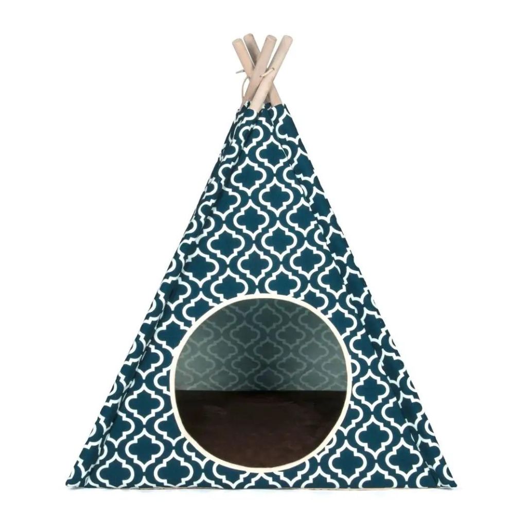 P.L.A.Y Pet Lifestyle And You - Teepee Tent Moroccan Navy