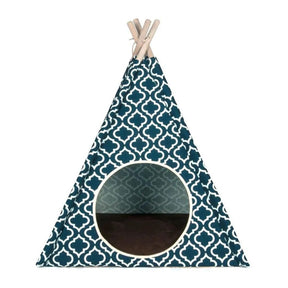 P.L.A.Y Pet Lifestyle And You - Teepee Tent Moroccan Navy