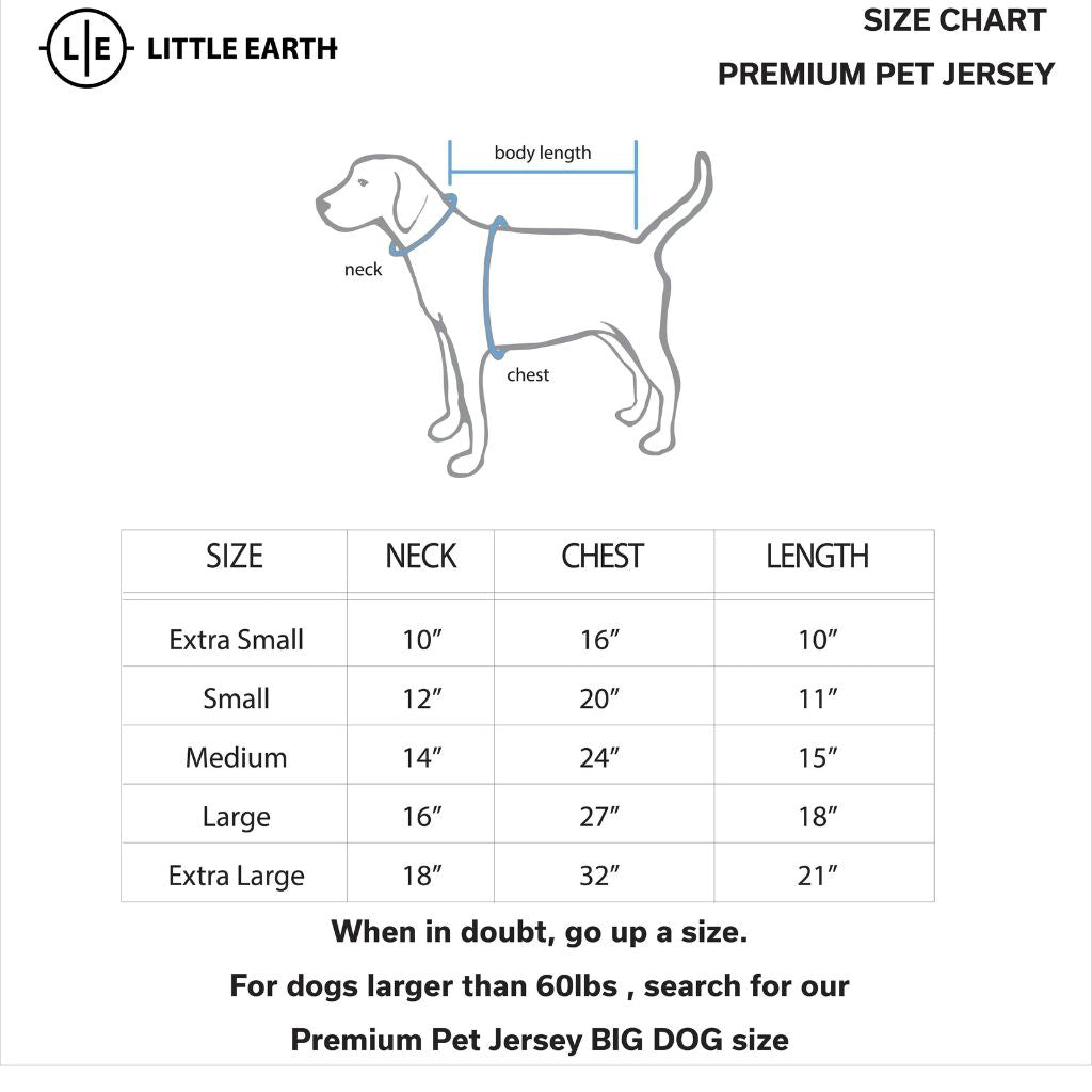 Little Earth Productions - KC Chiefs Premium Pet Jersey