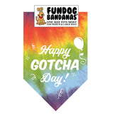 FunDog Bandanas - Dog Bandana Happy Gotcha Day! - Southern Agriculture 