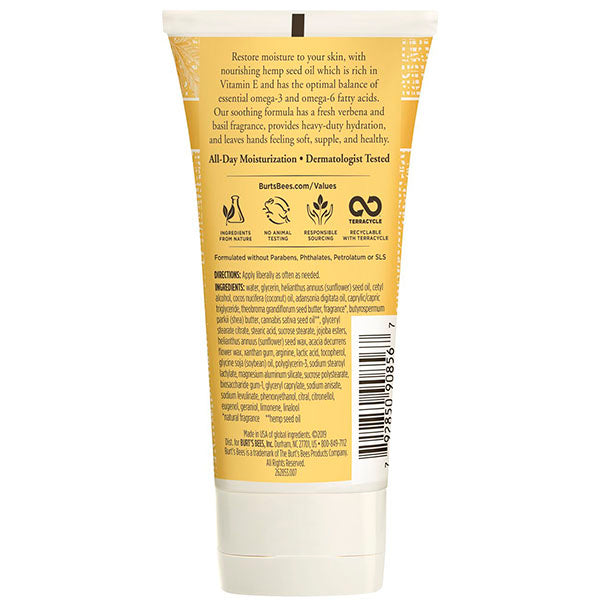 Burt's Bees - Hemp Hand Cream w Hemp Seed Oil