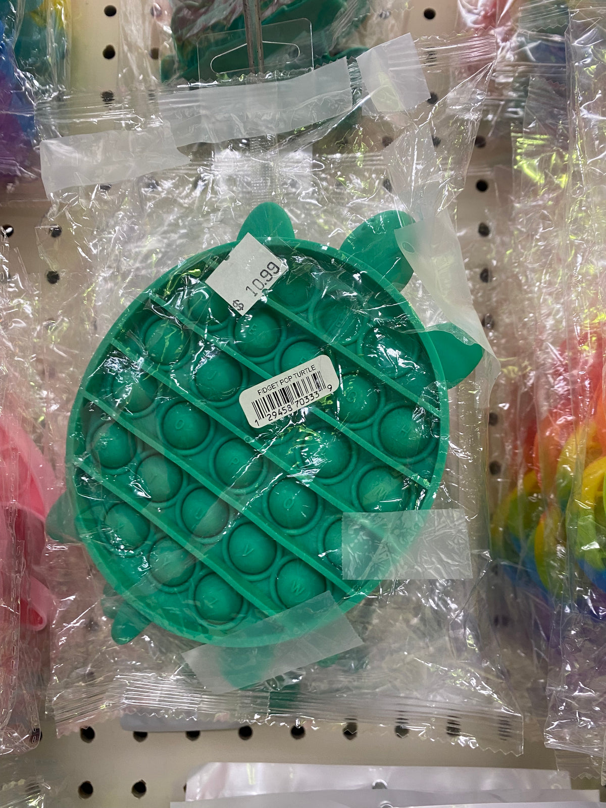 Queens Design - Turtle Fidget Pop Toy