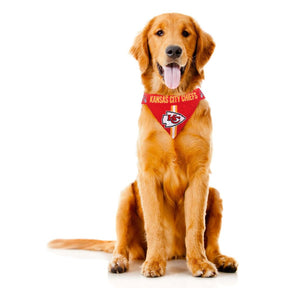 Little Earth Productions - KC Chiefs Reversible Bandana for Dogs & Cats