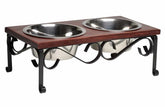 Loving Pets Inc. - Layton Wood Top Double Diner