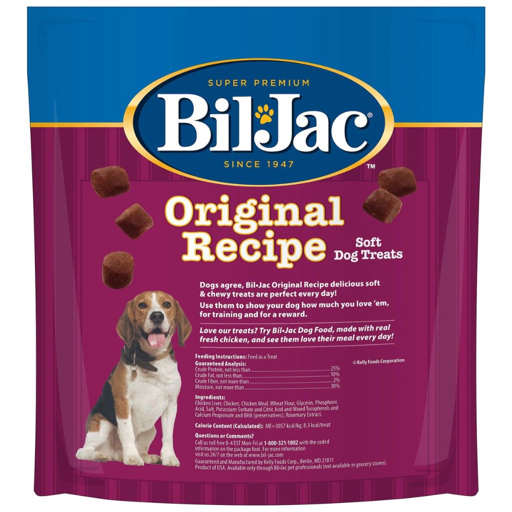 Bil-Jac - Original Recipe with Liver Soft Dog Treats - Southern Agriculture 