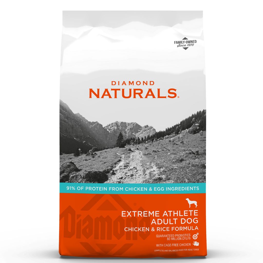 Diamond Naturals - Extreme Athlete Adult Dog Chicken & Rice Formula Dry Dog Food - Southern Agriculture 