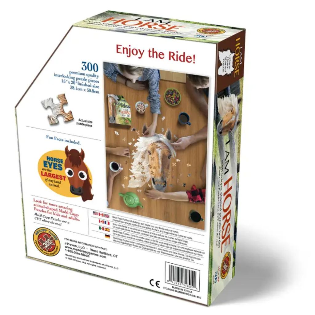 Madd Capp Puzzles - I AM Horse Mini 300 Piece