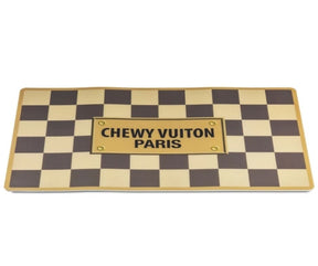 Checker Chewy Vuiton Placemat by Haute Diggity Dog-Southern Agriculture