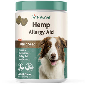 NaturVet - Hemp Allergy Aid Plus Soft Chew by NaturVet