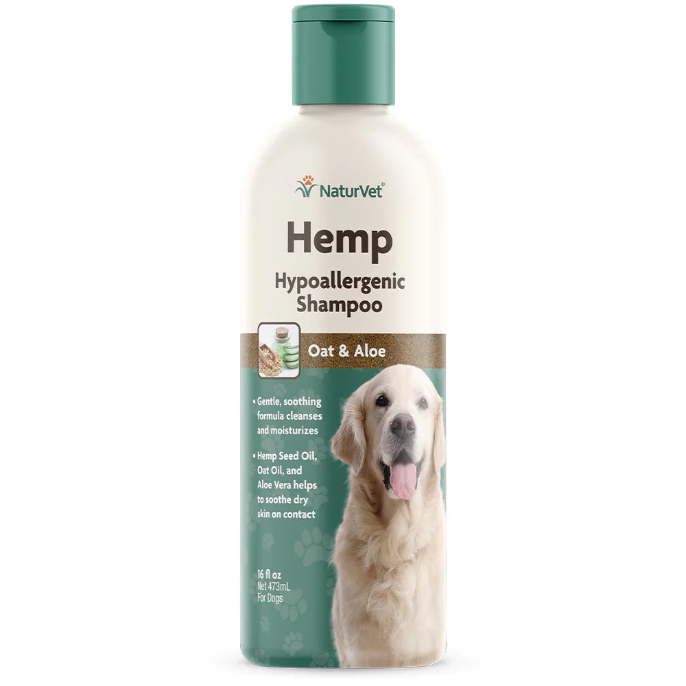 NaturVet - Hemp Hypoallergenic Shampoo Dog - Southern Agriculture 