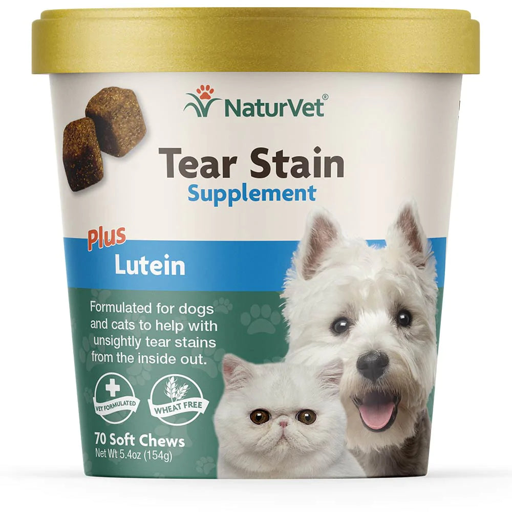 NaturVet - Tear Stain w/ Lutein by NaturVet