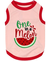 Parisian Pet - Dog T-Shirt One In A Melon