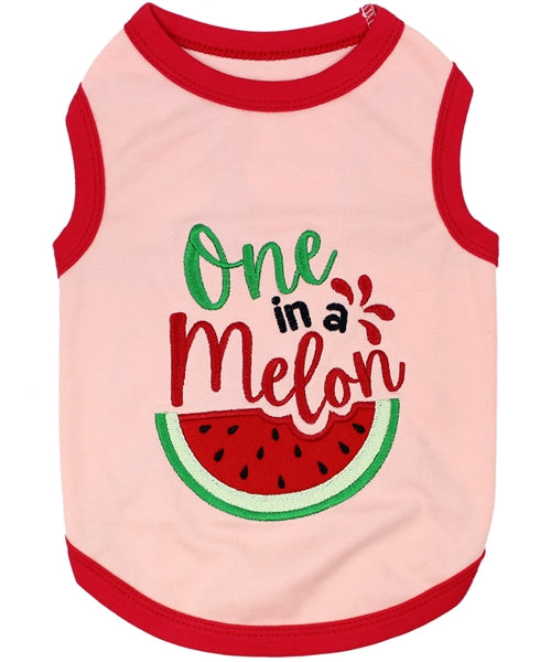 Parisian Pet - Dog T-Shirt One In A Melon