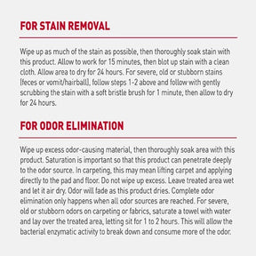 Just for Cats Advanced Stain &Odor Eliminator Trigger Spray - Southern Agriculture 