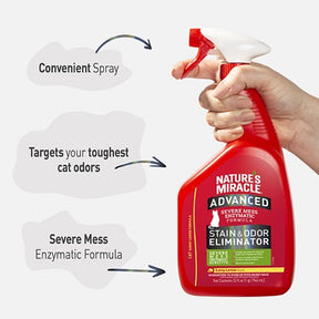 Just for Cats Advanced Stain &Odor Eliminator Trigger Spray - Southern Agriculture 