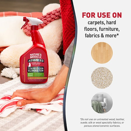 Just for Cats Advanced Stain &Odor Eliminator Trigger Spray - Southern Agriculture 