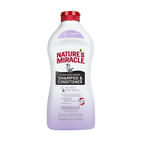Natures Miracle Skunk Odor Control Shampoo Lavender - Southern Agriculture 
