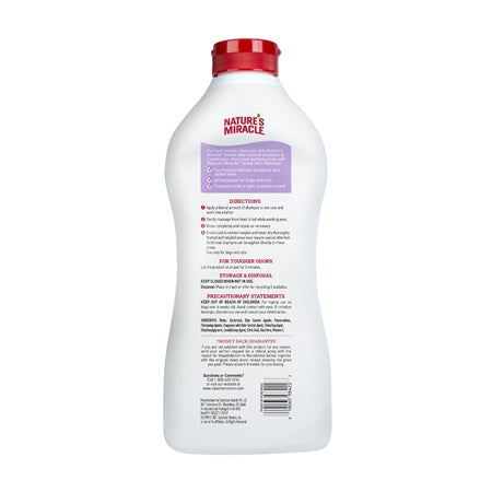 Natures Miracle Skunk Odor Control Shampoo Lavender - Southern Agriculture 