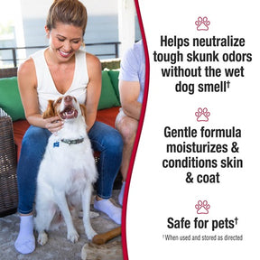 Natures Miracle Skunk Odor Control Shampoo Lavender - Southern Agriculture 