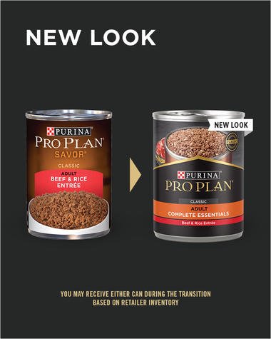 Purina Pro Plan Savor - All Breeds, Adult Dog Classic Beef & Rice Entree Canned Dog Food-Southern Agriculture