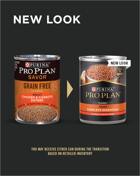 Purina Pro Plan Savor - All Breeds, Adult Dog Classic Grain-Free Chicken & Duck Entree Canned Dog Food-Southern Agriculture