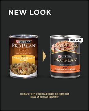 Purina Pro Plan Savor - All Breeds, Adult Dog Chicken & Vegetables Entree Slices in Gravy Canned Dog Food-Southern Agriculture