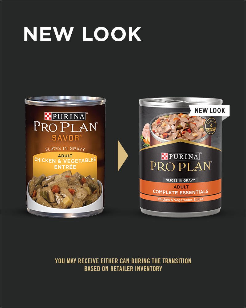 Purina Pro Plan Savor - All Breeds, Adult Dog Chicken & Vegetables Entree Slices in Gravy Canned Dog Food-Southern Agriculture