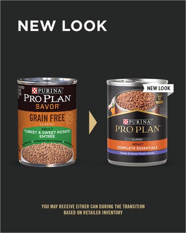Purina Pro Plan Savor - All Breeds, Adult Dog Grain-Free Classic Turkey & Sweet Potato Entree Canned Dog Food-Southern Agriculture