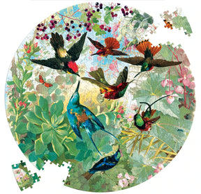 eeBoo - Hummingbirds 500 Piece Puzzle