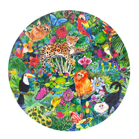 eeBoo - Rainforest 100 piece Puzzle