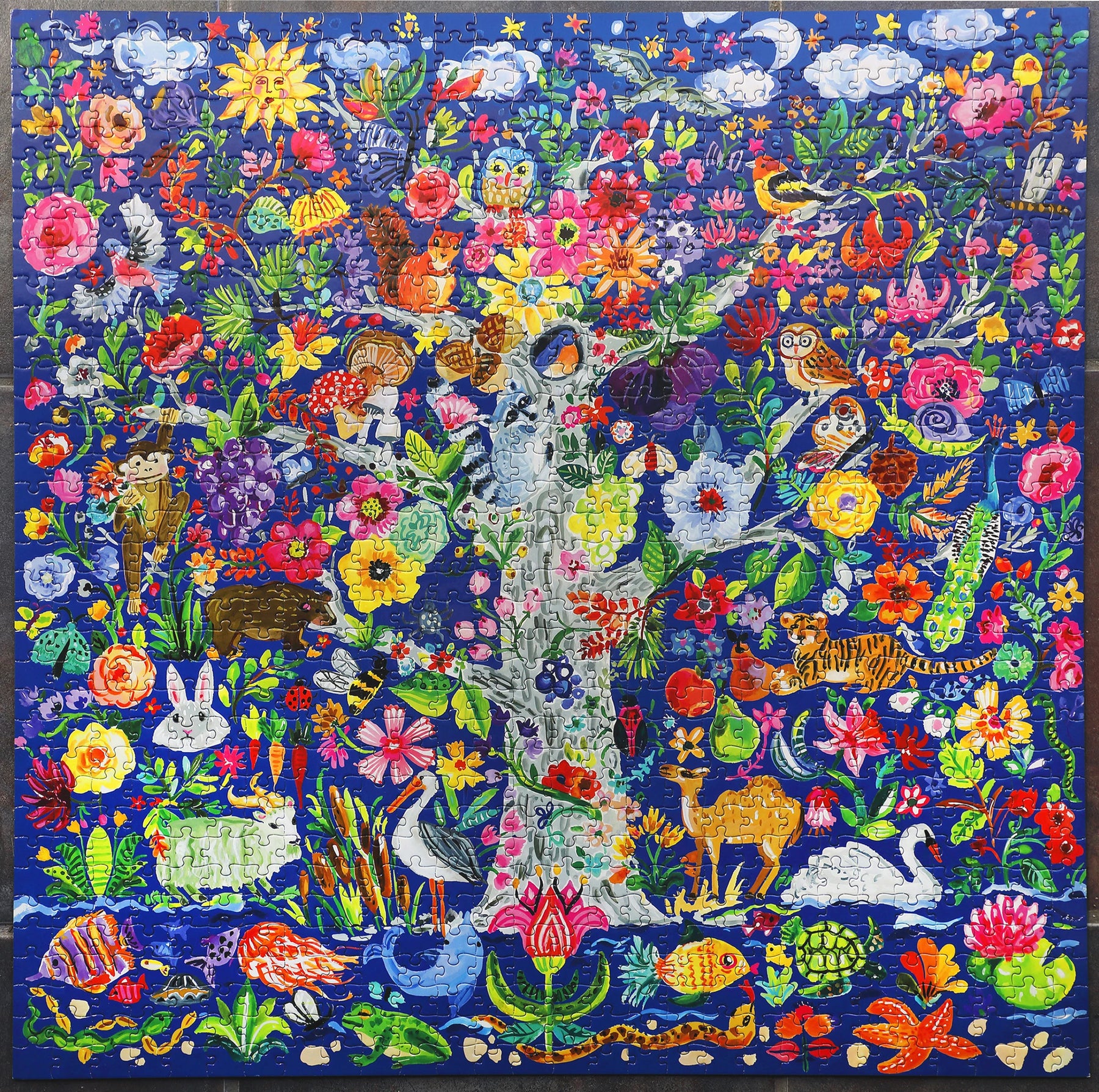 eeBoo - Tree of Life 1000 Piece Puzzle