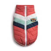 fabdog - Dog Coat Melon Chevron