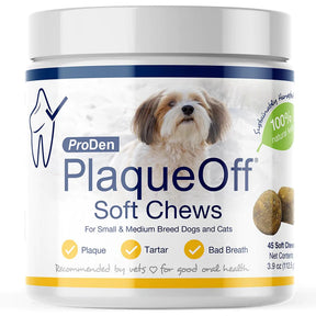 NaturVet - Copy of PlaqueOff Soft Chews For Small & Medium Breed Dogs - Southern Agriculture 