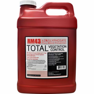 K & K Vet Products - RM43 Total Vegetation Control Glyphosate43% & Soil Steril 1 gallon