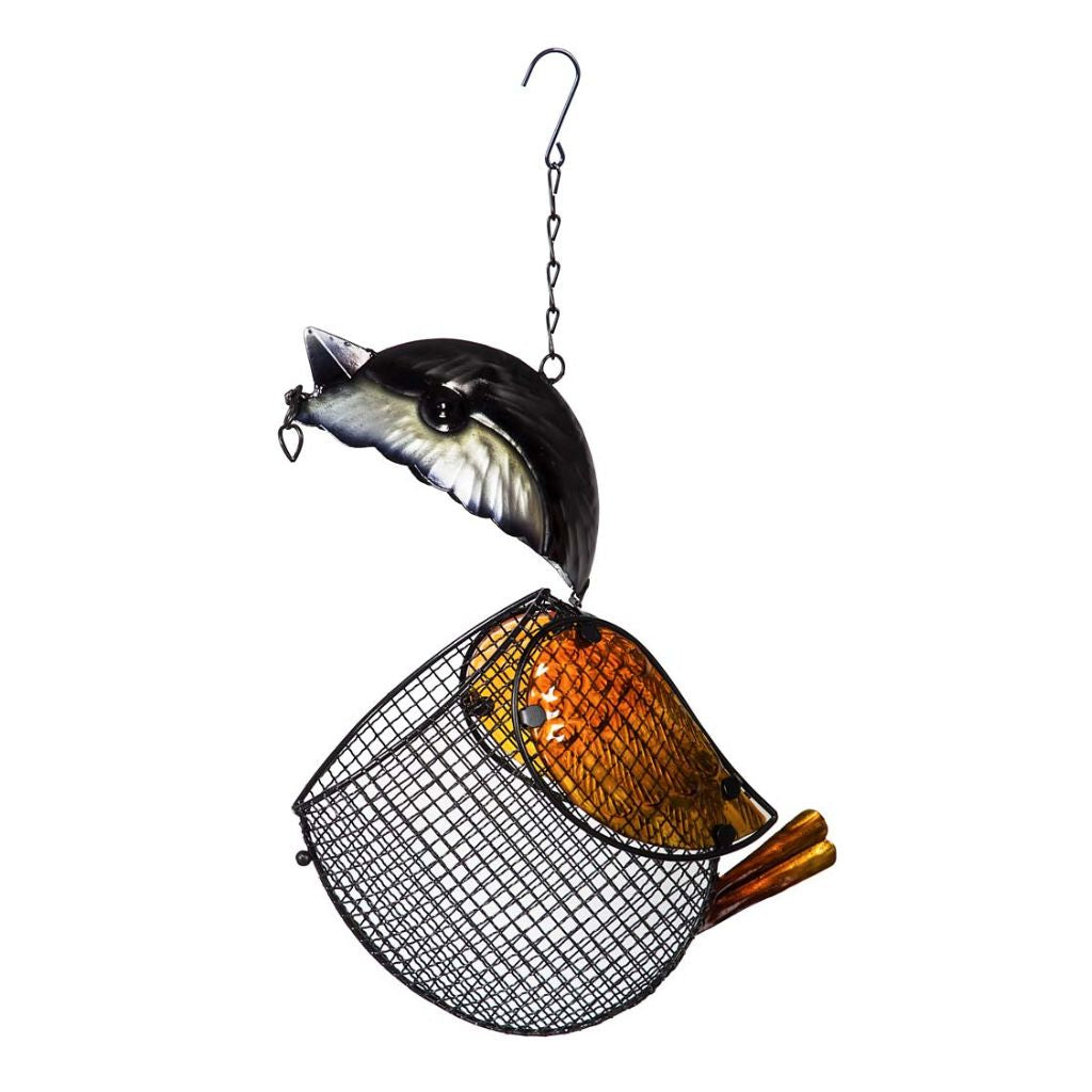Evergreen Enterprises - Mesh Hanging Bird Feeder Chickadee
