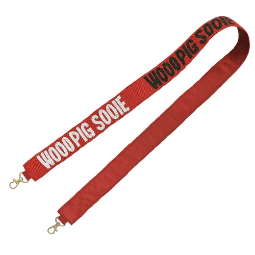 Capri Designs - Collegiate Beaded Strap - Arkansas Woo Pig Sooie - Southern Agriculture 