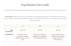 The Foggy Dog - Bandana Dog Hugs & Kisses