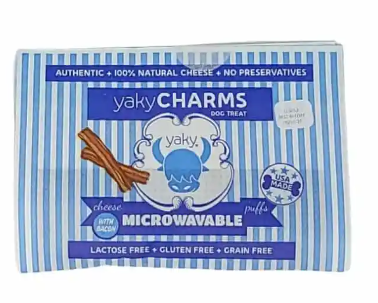 Himalayan Pet Supply - Yaky Charms Cheese Puffs W/Bacon Dog Treat - Southern Agriculture 