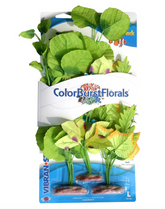 Blue Ribbon - Variety Pack Plants Large Color Burst Florals Silk-Style