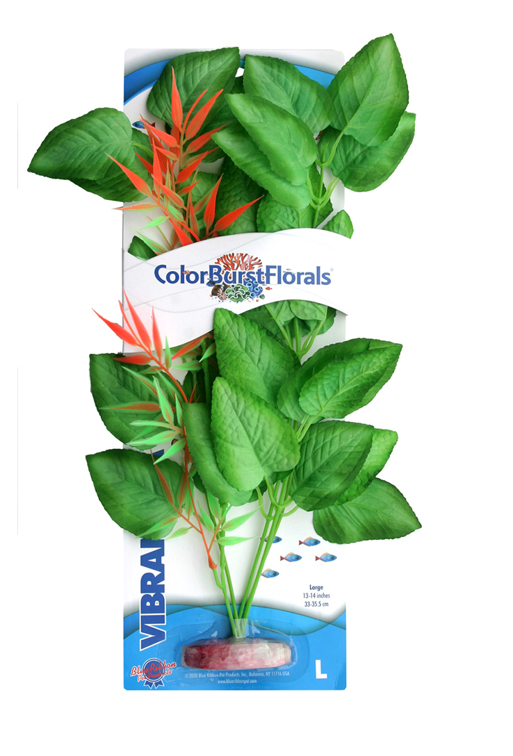 Blue Ribbon - Marshwood Plant Green	Silk-Style With Resin Base