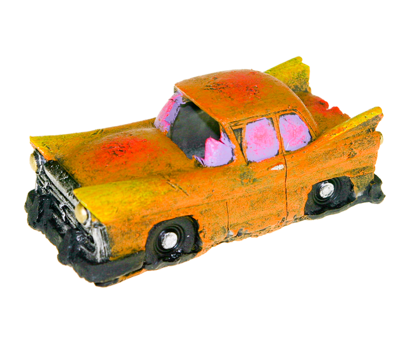 Blue Ribbon - Sunken Car Wreck Fish Tank Ornament