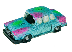 Blue Ribbon - Sunken Car Wreck Fish Tank Ornament