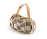 Haute Diggity Dog - Chewy Vuiton Handbag Checker Plush. Dog Toy.-Southern Agriculture