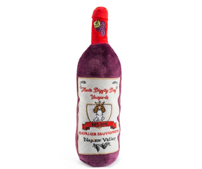 Haute Diggity Dog - Cavalier Sauvignon Wine Plush. Dog Toy.-Southern Agriculture
