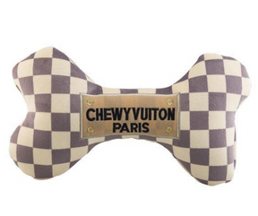 Chewy Vuiton Bone Checker Plush Dog Toy by Haute Diggity Dog-Southern Agriculture